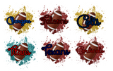 NFL Football Glitter BUNDLE 32 TEAMS PNG Digital Design