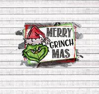 Merry Grinch Mas Sublimation Transfer