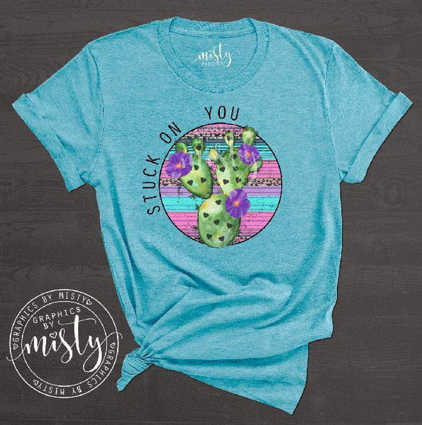 Stuck On You Cactus Sublimation Transfer