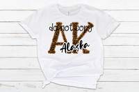 Alaska AK Leopard State Bundle SVG INCLUDED Sublimation PNG Digital Design