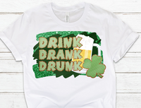 Drink Drank Drunk Sublimation PNG Digital Design