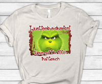 I Just Took a DNA Test Turns Out Im 100 That Grinch Christmas Sublimation Transfer