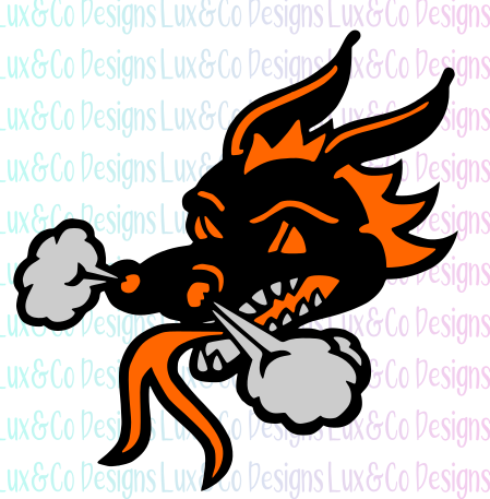 Dragon Head SVG File