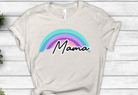 Mama Rainbow Sublimation Transfer