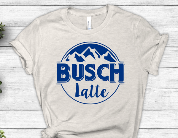 Busch Latte Sublimation Transfer