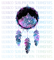 Abstract Dream Catcher Sublimation Transfer