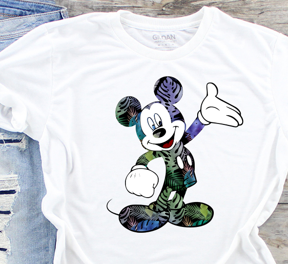 Tropical Mickey Sublimation Transfer