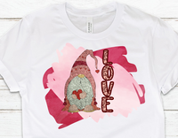 Gnome Love Sublimation PNG Digital Design