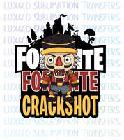 Fortnite Crackshot Sublimation Transfer