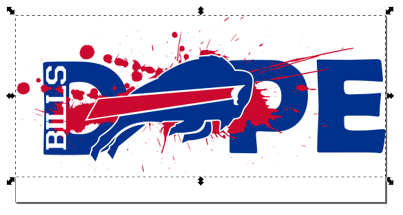 Buffalo Bills Football DOPE SVG PNG Digital Design