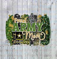 Proud Army Mom Sublimation Transfer
