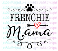 Frenchie Mama SVG File