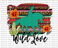 Wild Love Cowboy Sublimation Transfer