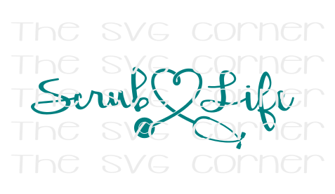 Scrub Life SVG File