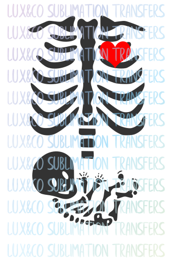 Baby Skeleton Halloween SVG File