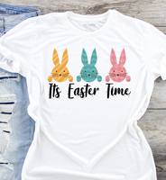 Its Easter Time Bunny Sublimation Transfer Waterslide