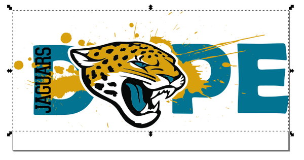 Jacksonville Jaguars Football DOPE SVG PNG Digital Design