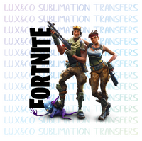 Fortnite Sublimation Transfer