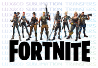 Fortnite Crew Sublimation Transfer