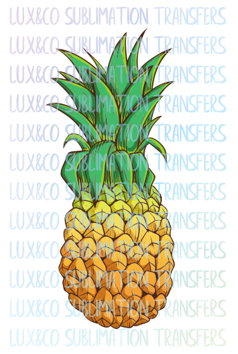 Pineapple Sublimation Transfer