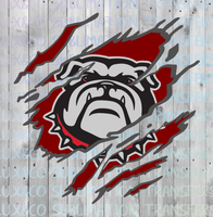 Bulldogs Claw SVG Digital Design