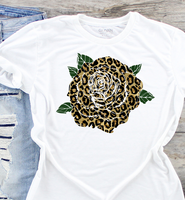 Cheetah Leopard Rose Sublimation Transfer