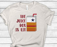 The Juice Box is Lit Houston Astros Sublimation Transfer