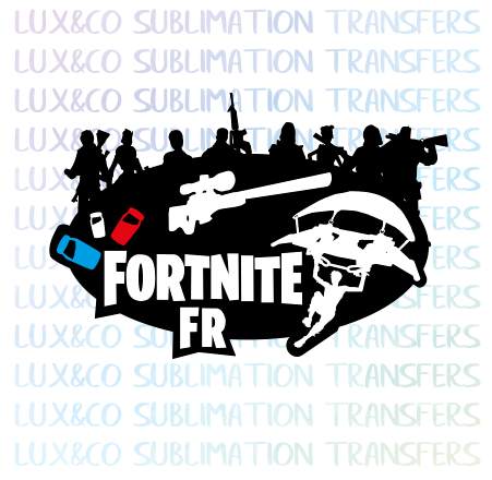 Fortnite FR Sublimation Transfer