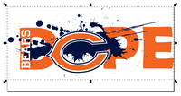 Chicago Bears Football DOPE SVG PNG Digital Design