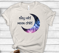 Stay Wild Moon Child Sublimation Transfer