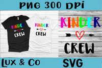 Kinder Crew SVG PNG Digital Design