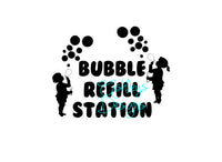 Bubble Refill Station Boy Girl SVG File