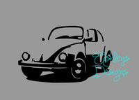 VW Beetle Bug Slug Bug SVG File