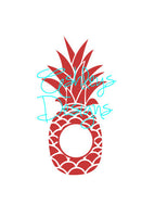 Pineapple Monogram SVG File