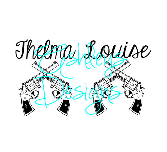 Thelma and Louise SVG File