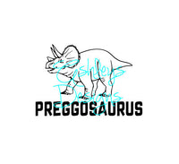 Triceratops Dinosaur Preggosaurus SVG File