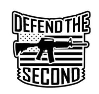 Defend the Second Gun American Flag SVG FIle