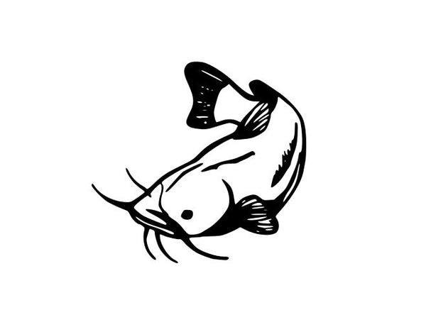 Catfish Outline SVg FIle