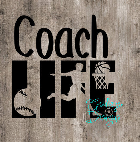 Coach Life SVG File