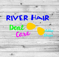 River Hair Dont Care SVG DXF File