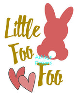 Little Bunny Foo Foo Easter SVG File