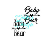 Sister Mother Brother Papa Bear Baby Cub SVG File Bundle