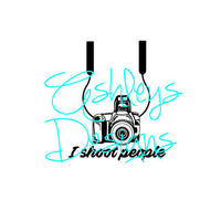 I shoot People Camera SVG File