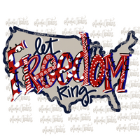 Let freedom ring Sublimation Transfer
